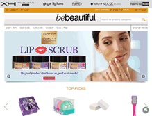 Tablet Screenshot of bebeautiful.com